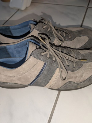 Camel men's shoes used, casual, size 47, gray and brown, 2 pairs