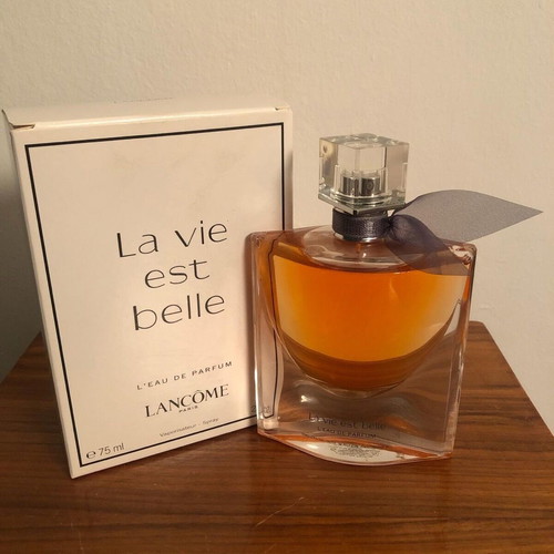 La vie est belle Eau de parfum 75ml new, 2 pieces with and without box