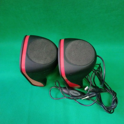 i-JMB speakers used, USB powered stereo 3.5mm input