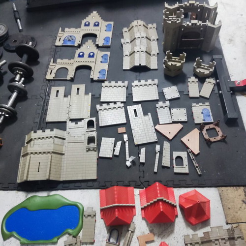 Playmobil Castle 3228 used, double set with minor missing parts