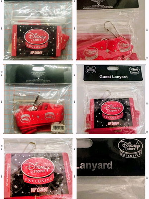 Σετ Disney Guest Lanyard Pin Trading καινούργιο, αποκλειστική έκδοση Disney Store