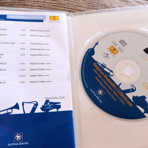 Two CDs with classical music collections like new