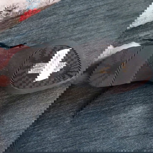 Γυναικεία μποτάκια μπόικερ από δέρμα "NUDE" σαν καινούργια, μαύρα