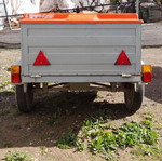 Car trailer used without papers