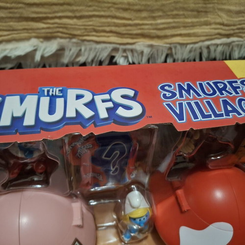 The Smurfs Village Playset by Giochi Preziosi, sealed