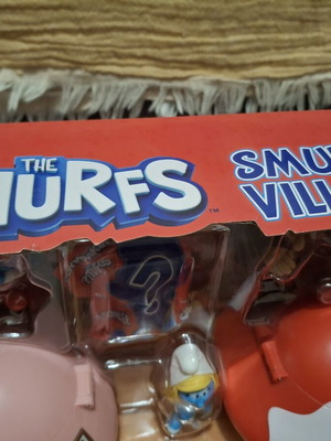 The Smurfs Village Playset by Giochi Preziosi, sealed