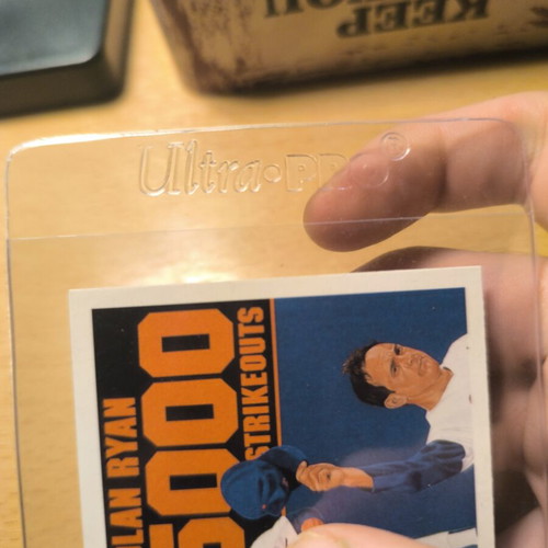 Nolan Ryan 1990 Upper Deck #34 5000 Strikeouts Card like new