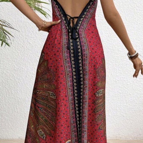 Summer airy dress new, multicolor, size L