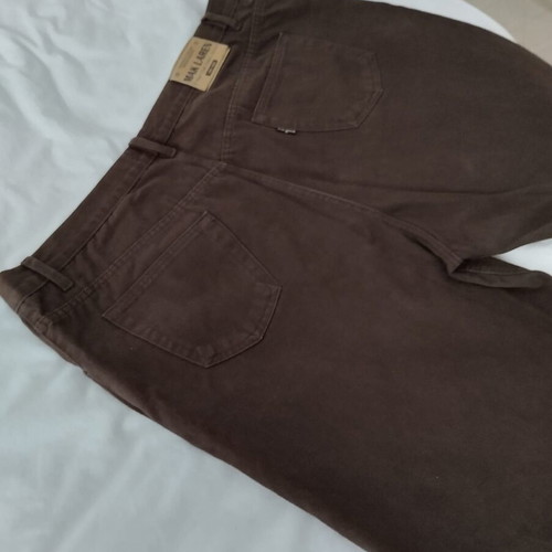 Vintage men's winter jeans Mak Laren 3XL brown like new