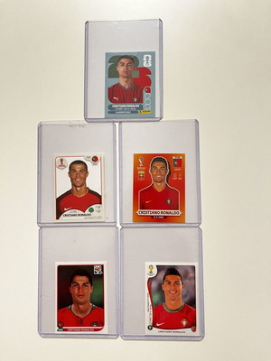 Panini αυτοκόλλητα Cristiano Ronaldo καινούργια συλλογή από Παγκόσμια Κύπελλα