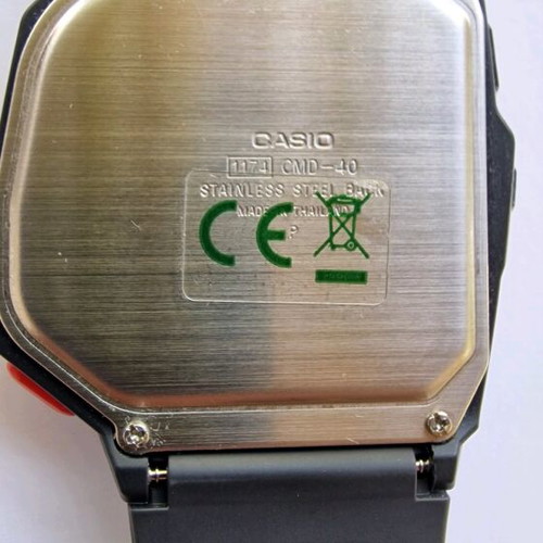 Casio CMD-40 Wrist Remote Controller Watch like new, black