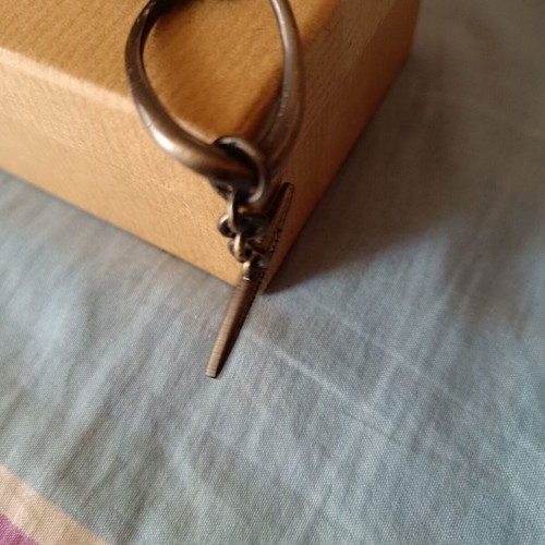 Dyrberg/Kern bracelet vintage used, orange and silver