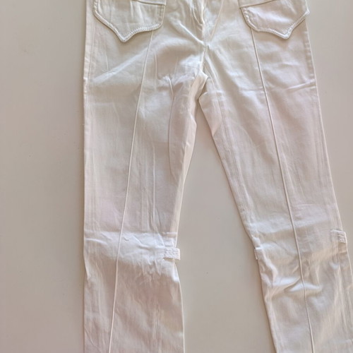 Le Group Woman White Summer Pants XS like new, elastic