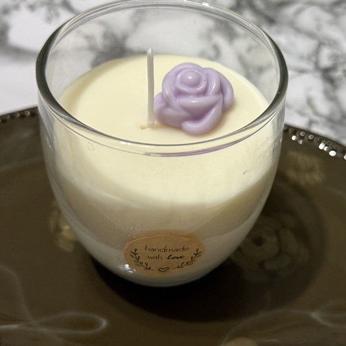 Soy Wax Candle with Coconut Scent