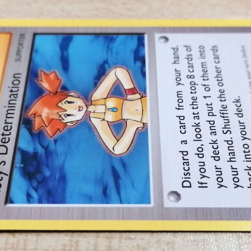 Pokémon Misty's Determination Evolutions 2016 Uncommon card new