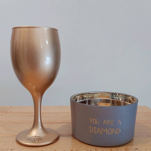 My flame scented candles set, soy wax, Dutch origin