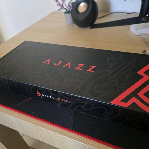 Ajazz Mechanical Keyboard like new with RGB lighting and display