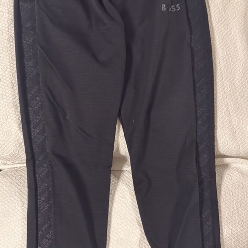 Boss tracksuit pants used, black, size M