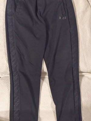 Boss tracksuit pants used, black, size M