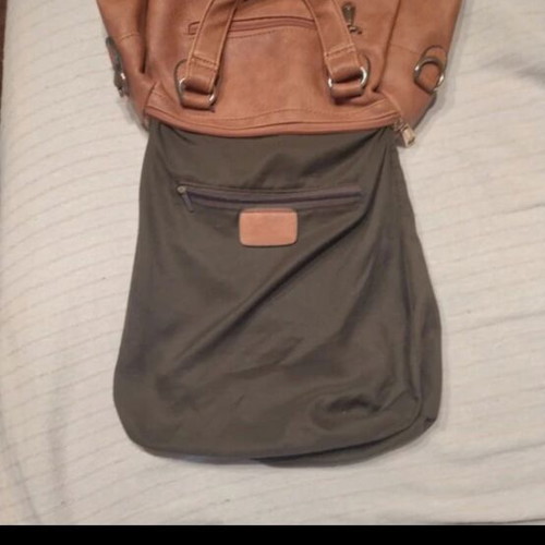 Noras Accessories women's handbag used, brown, handheld