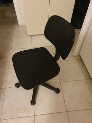 Office chair used adjustable height