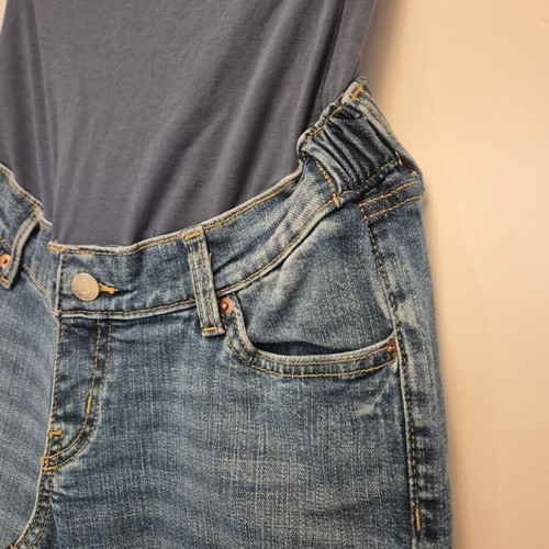 H&M maternity jeans like new, blue, small