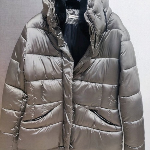 Mango jacket like new, silver olive