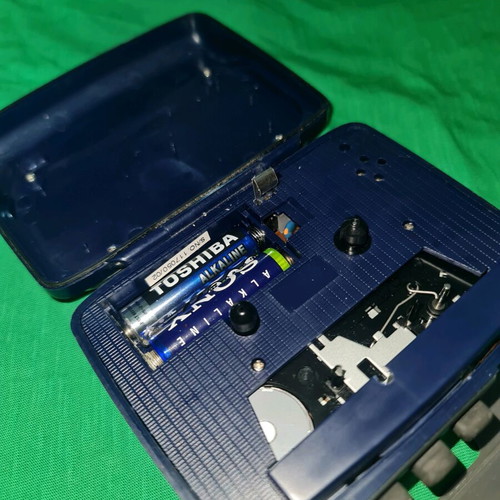 Walkman Welltech All Weather cassette player used, sturdy build