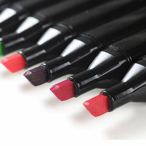 SPM Fine Double Sided Highlights 80-Piece Drawing Marker Set new