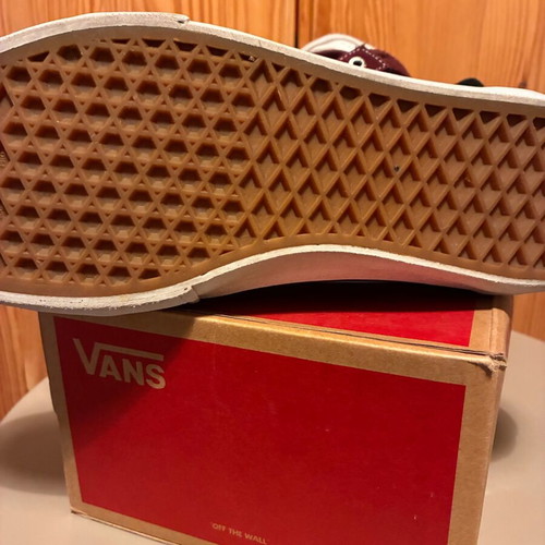 Vans Old Skool Pro-Skate suede shoes size EU43 like new, burgundy