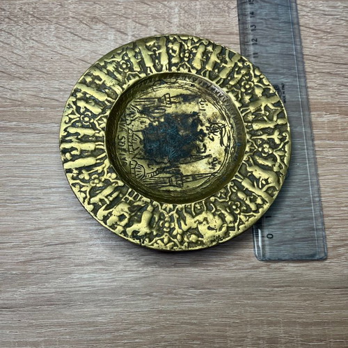 Bronze decoration with Hagia Sophia theme used