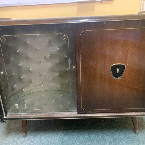 Record Player Bar Cabinet 1960s used