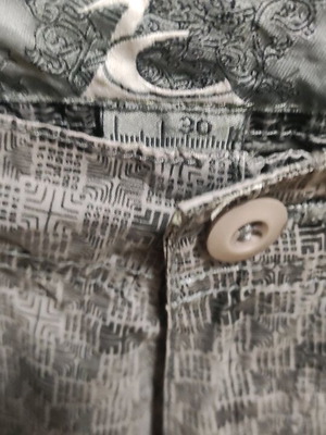 Zakcret cargo shorts no30 like new, black and gray, summer