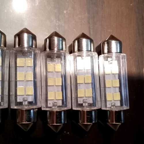 Led car bulbs new, pack of 5, length 4cm, no canbus