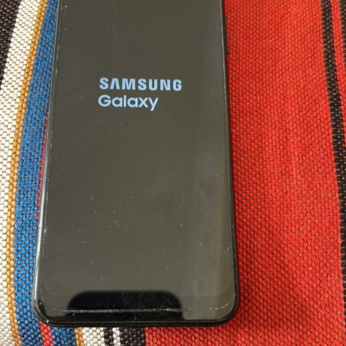 Samsung Galaxy A03s μεταχειρισμένο με ράγισμα στο τατς, μαύρο