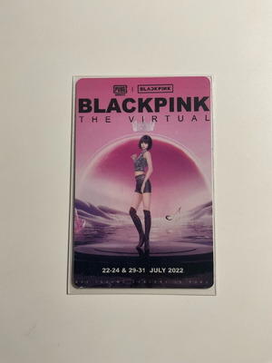 Lisa Lomocard Blackpink new kpop