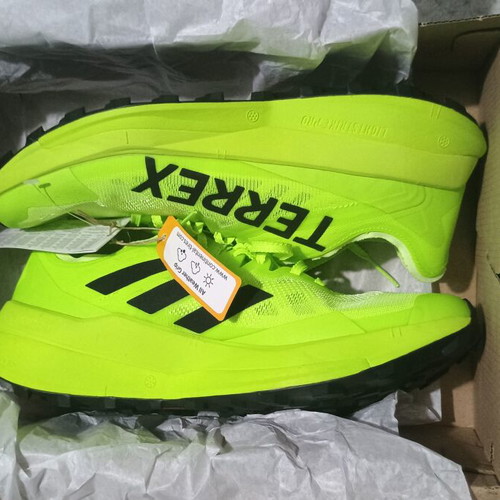 Adidas Terrex Agravic Speed Running Shoes Size 42.5 New Black Yellow