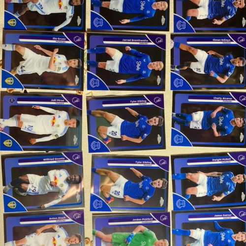 Chrome Topps and Panini Prizm Premier League Collection new, Everton and West Ham