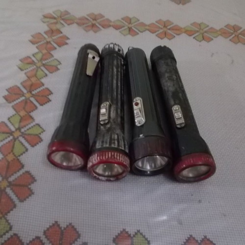 Flashlights used