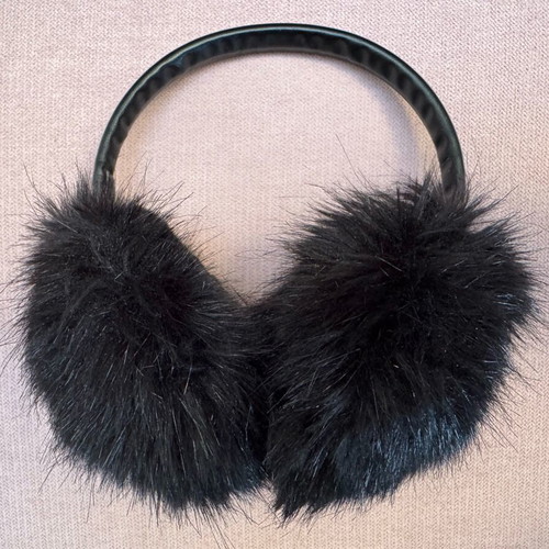 H&M earmuffs like new, black