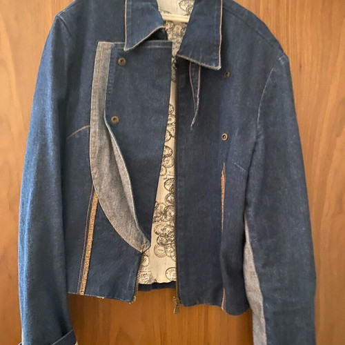 Denim jacket like new, blue, size S