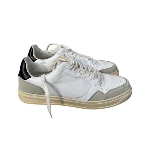 Men's shoes used, size 44, white and grey casual