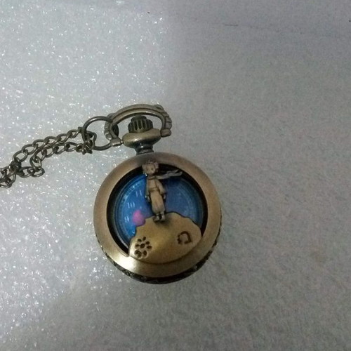 Pocket watch medallion The Little Prince vintage like new