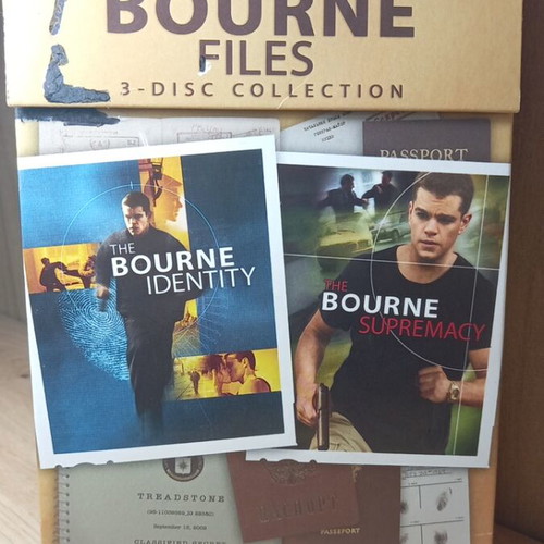 The Bourne Files Collector's DVD box with English subtitles