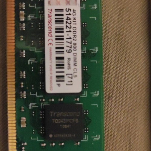 Ram 4G kit DDR2 800 DIMM used