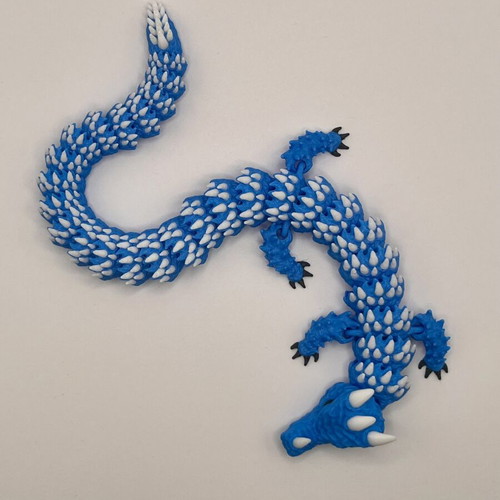 Flexi Dragon Articulated 3D Printed Figure new
