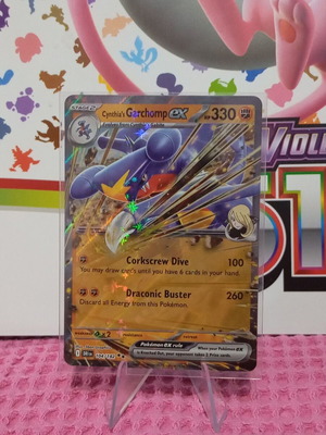 Pokémon Cynthia's Garchomp ex (DRI 104) card like new
