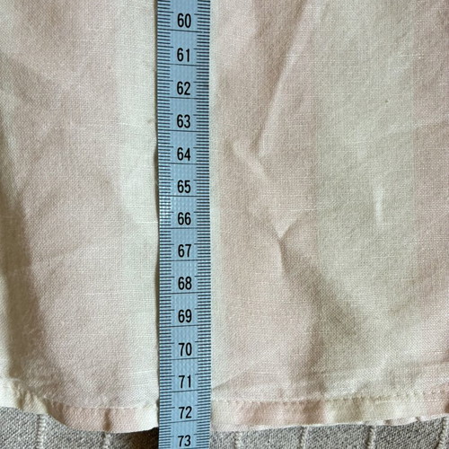 Together linen blend long sleeve striped shirt, size XL