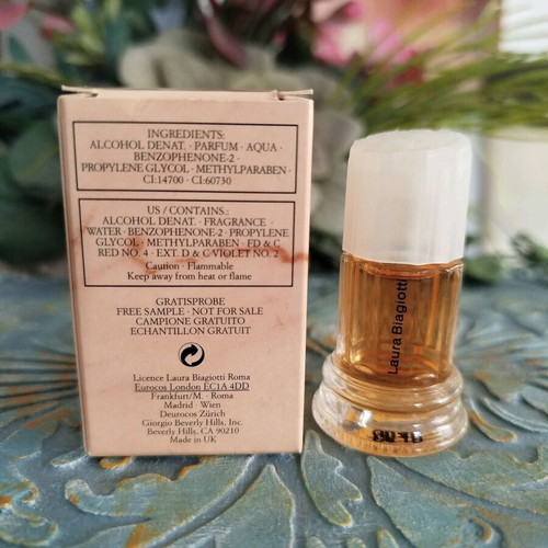 Roma Eau de Toilette mini perfume 5 ml new Laura Biagiotti