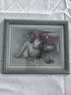 Retro art prints set of 2, new